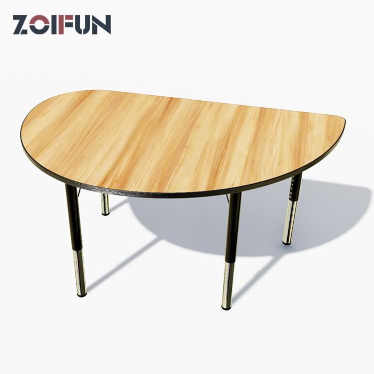 School Kids Children Party Play Furniture Set; Modern Simple Meeting Room Wooden Conference Tables for Office