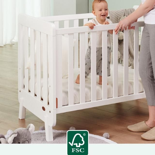 3 in 1 Multi-Purpose Pine Wood White Color Baby Bedroom Decor Girl Cribs