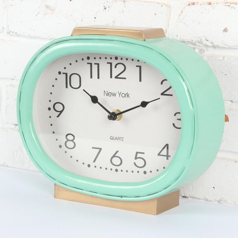Mantel Clock for Home Decor, Leader & Unique Table Clock, Promotional Gift Clock, Desk Clock, Metal Table Clock