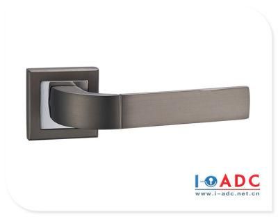 Aluminum Door Handle/Classic Simple/Door Hardware/Indoor Door Lock/ Matte Black Nickel Wire Drawing