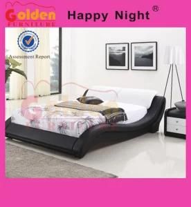 Upholstered Home Furniture Royal Wooden Bed Designs G967
