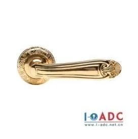 Smart Type Middle East Best Selling Casting Zinc Door Lever Handle Lock on Round Rose