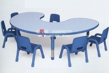 Kindergarten Table with Chair for 6 Kids, Kid&prime;s Table and Chair (SF-30K)