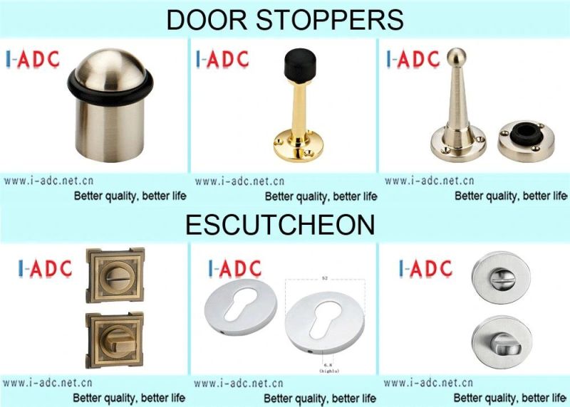 Zamak Square Rosette Europe Profile Key Hole Escutcheon