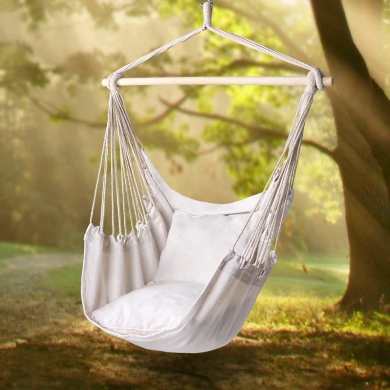 Garden Hammock Chair with Soft Cushion