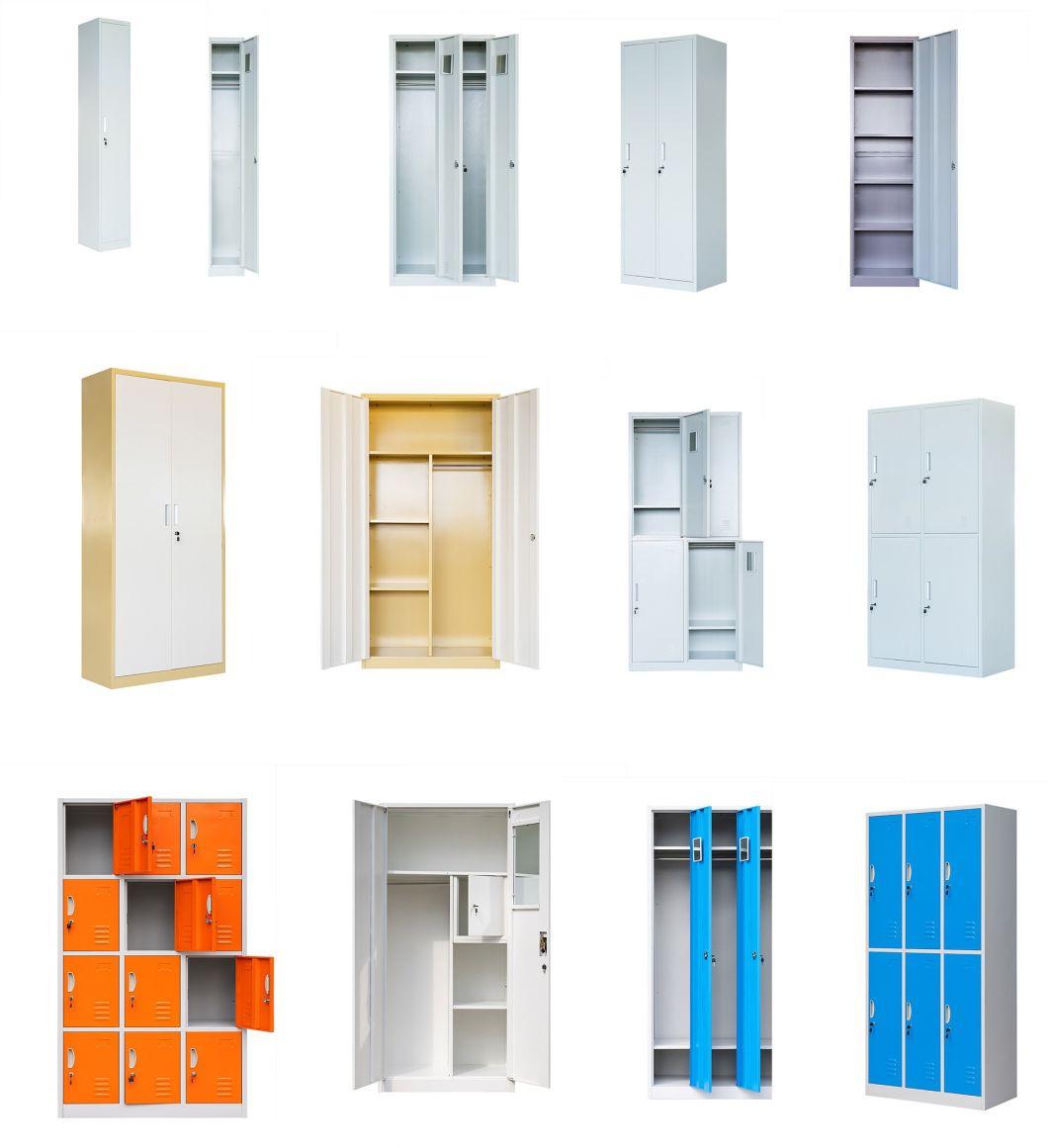 European Style One Door Steel Cabinet with Feet