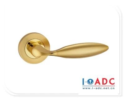 Brushed Golden Door Handle/Zinc Alloy Material/Bedroom Door Lock/High-End Locks/Inquiry Welcome