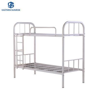 European and American Style Steel Metal Iron Double Layers Bed