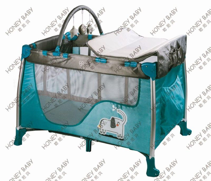 Portable Baby Playard Playpen Travel Cot Crib Infant Cot Babybed Baby Bed