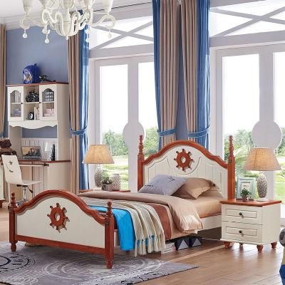 Sailor Style Wooden Kids Bed