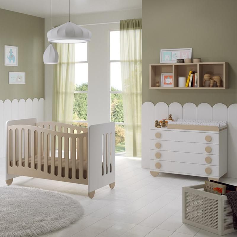 European Design Newborn Baby Furniture Cot Bed