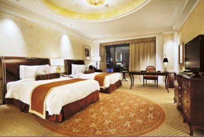 Luxury European Design Hotel Double Bedroom Furniture Set (GLNB-120202)