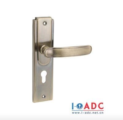 New Product Aluminum Alloy Door Lever Handle on Plate