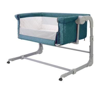 Price China Design Factory Supply Easy Cleaning Customized Good-Looking Folding Baby Crib