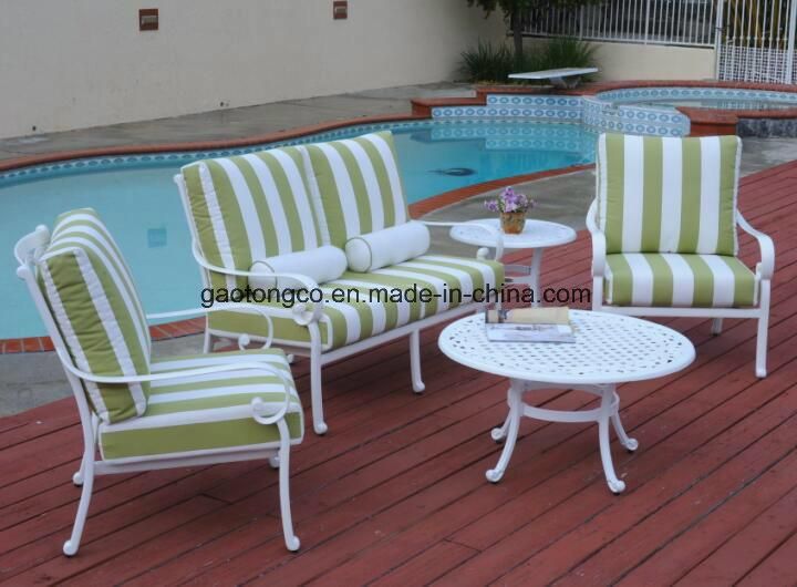 Modern Design Swimming Pool Outdoor Furniture Waterproof Cast Aluminium Chaise Lounge Sun Lounger