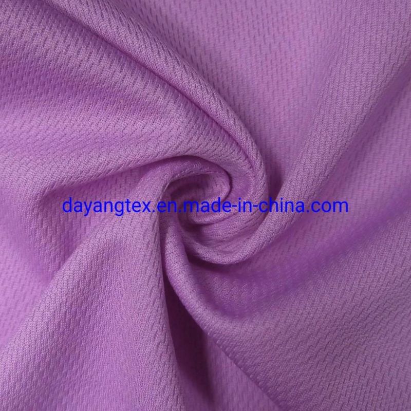 Drip Dry Flame Retardant Knitted Single Jersey Fabric with Oeko Tex 100
