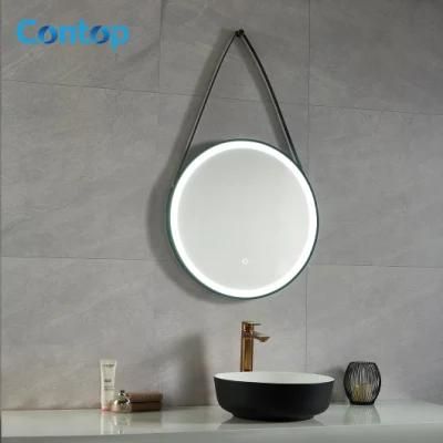 SAA Approval Australia Standard Bathroom Wall Mount Waterproof Round LED Mirror with Light for Hotel