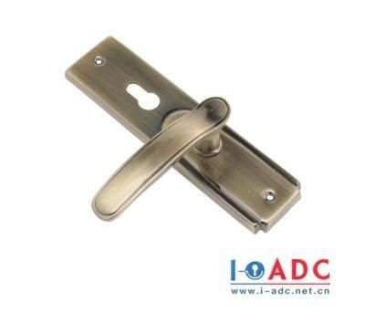 Pattern Aluminum Alloy Die Casting Door Handle with Chrome Plated