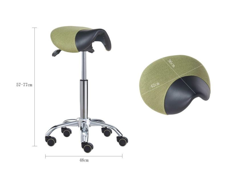 Swivel Adjustable Hairdressing Hair Cutting Chair for Beauty Salon