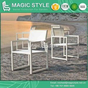High Quality Sling Chair Outdoor Textile Chair Garden Dining Set (Magic Style) Patio Furniture