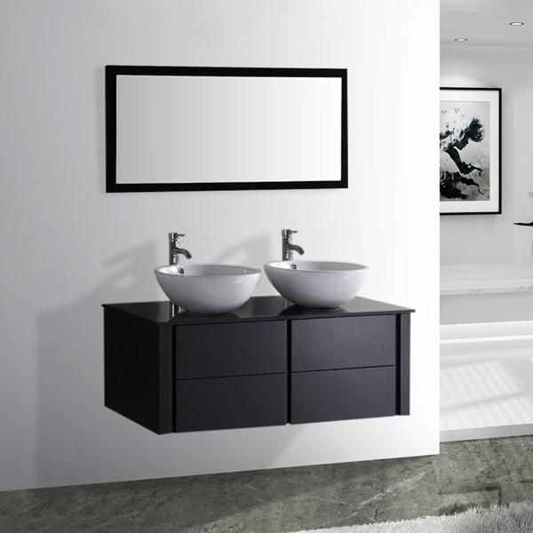 European Bathroom Cabinet with Mirrors T9012c