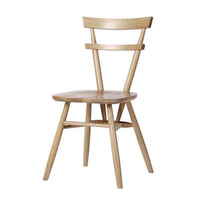 Kvj-9006 European Modern Natural Ash Wood Dining Chair