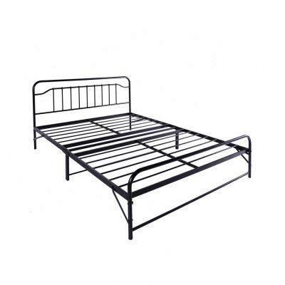 Western Style King Size Metal Bed