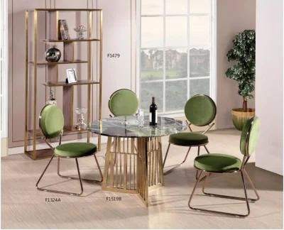 European American Style Metal Furniture Sets with 4-Pieces