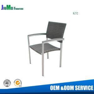 Outdoor Aluminum Furniture Stackable Rattan Chair (K52)