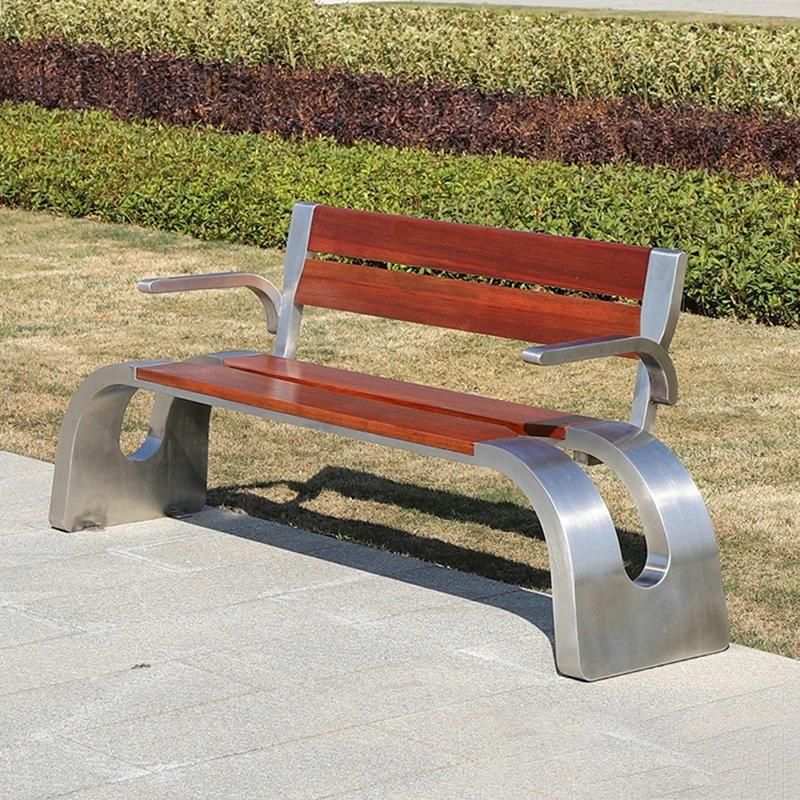 Outdoor Stainless Steel Park Garden Bench/Chair