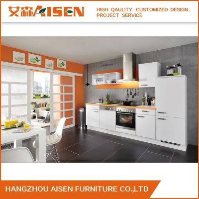 European Style New Small Kitchen Furniture Lacquer Kitchen Cabinet