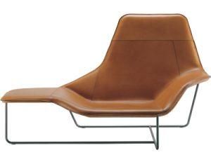 Modern Living Room Furniture Genuine Leather Lama Lounge Chair