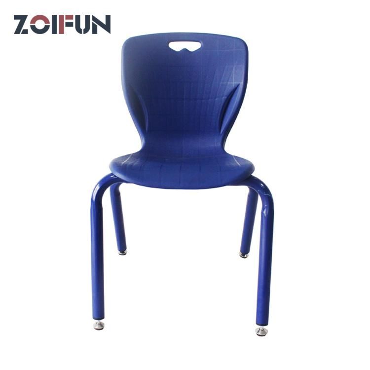 Classroom PP PE Europe Ergonomic School Simple Strong Study Garden Office Seat Plastic Metal Furniture