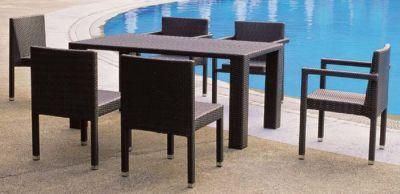 Wicker Chairs and Table Outdoor Garden Furniture