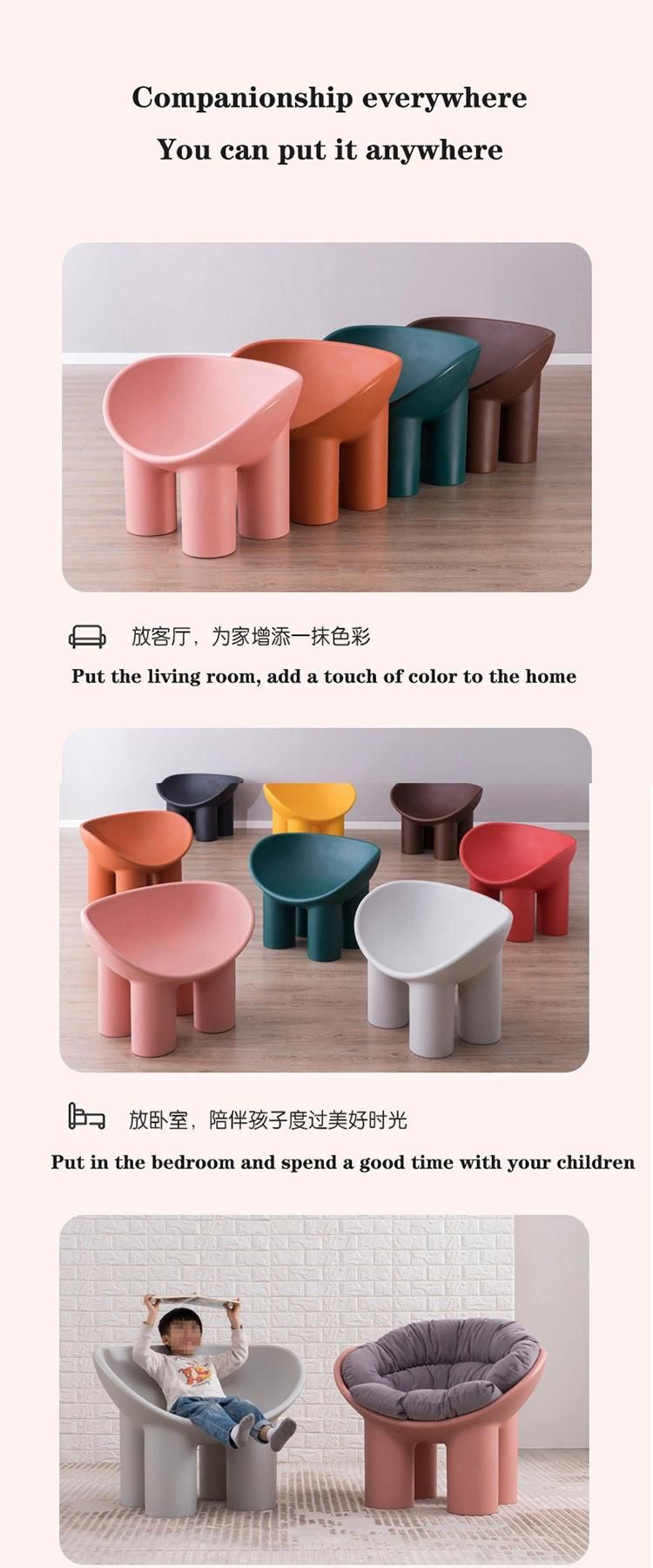 Stool Leisure Stool for Living Room/Flower Language/Yard European and American Style