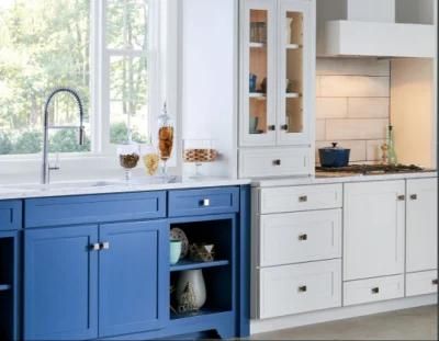 Pengbo Modern Design High Gloss Lacquer Wood Modular Kitchen Cabinet