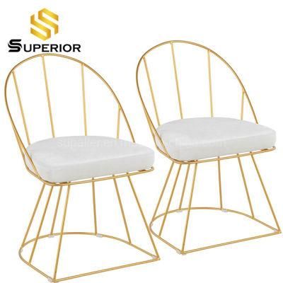 American Style Fashion Design High Quality Gold Dining Room Chair