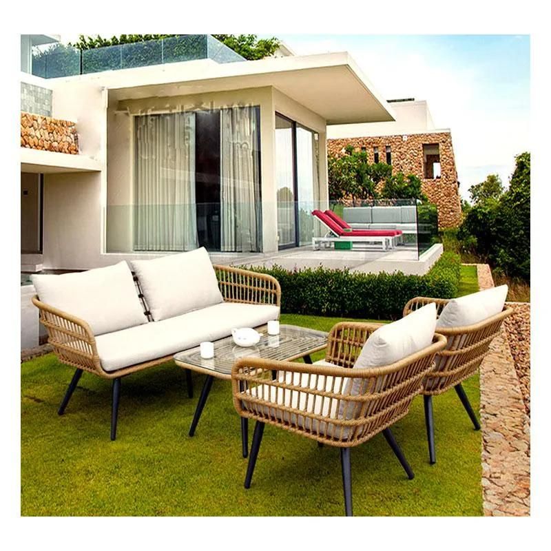 2021 Best Selling Outdoor PE Rattan Sofa Wicker Furniture