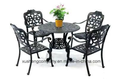 Retro Wind Cast Aluminum Leisure Tables and Chairs