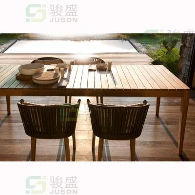 Good Quality Modern Teak Wooden Garden Furniture Sofa