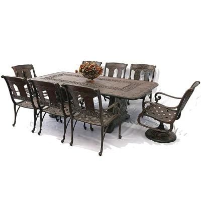 Outdoor Furniture 7PCS Waterproof Patio Garden Set Dining Table and Chair