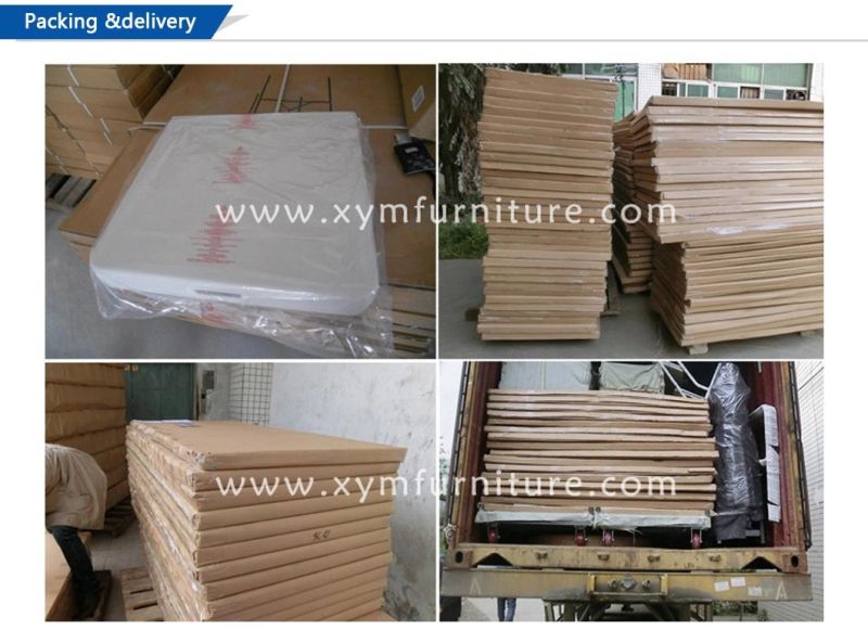 European Quality Furniture Folding Plastic Table for Selling
