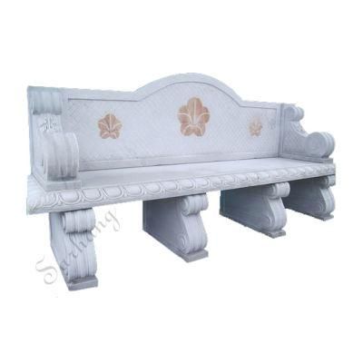Outdoor Garden Hand Carving Natural Stone Granite Marble Solid Bench Stool