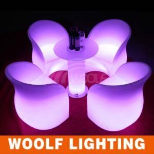 LED Colored Comfortable Chairs for Elderly Outdoor
