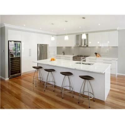 American Modern White Shaker Kitchen Cabinets for Builder Wholesaler
