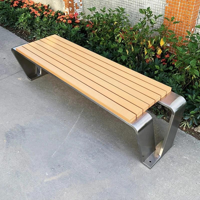 Composite Wood Outdoor Garden Patio Seating Bench/Chair