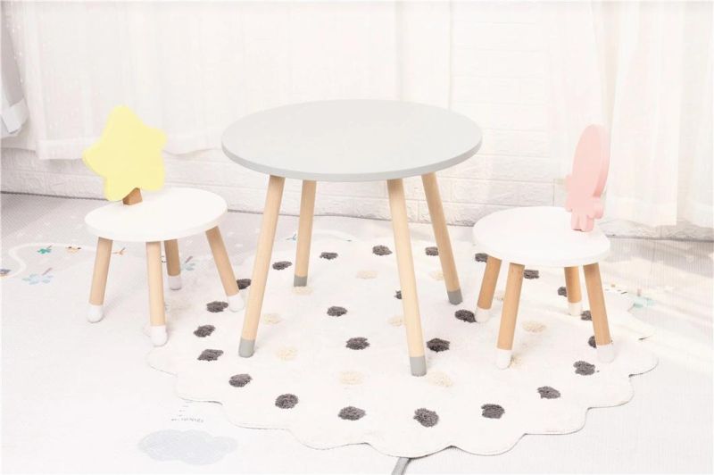 High Quality Kids Table and Chair Set European Style Baby Room Decor