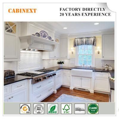 Modern Home Furniture Linear Solid Wood Plywood Rta Kitchen Cabinets
