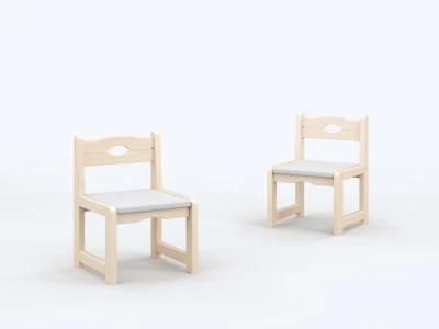 Classic Fashionable Kindergarten Furniture Wooden Kids Preschool Chairs