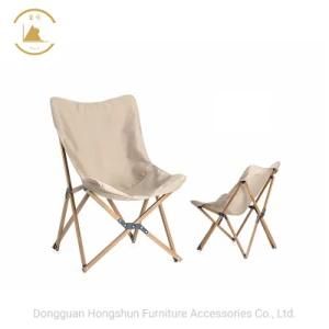 Outdoor Camping Wooden Chair Portable Folding Chairs Wood Travel Hiking BBQ Picnic Chair